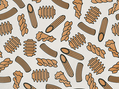 Noodle Doodles nashville noodles pasta pattern