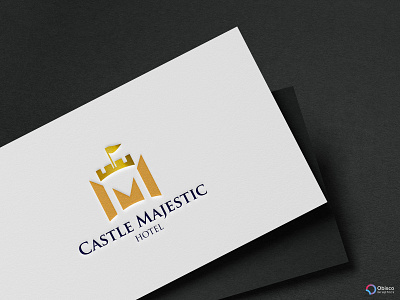 castle majestic mock1 branding logo logotype