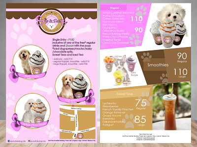 Sip & Tails Flyer Brochure