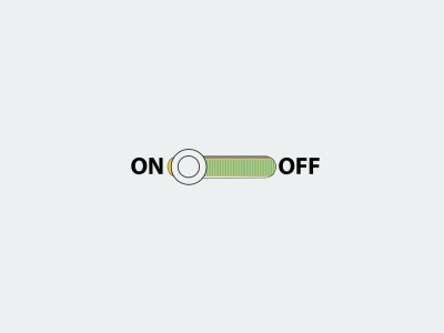 On and oFF after animation design effects flat gif graphic motion ui ux web