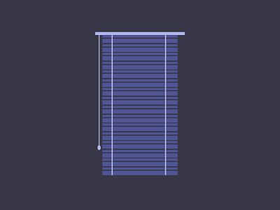 Curtains Flat Design