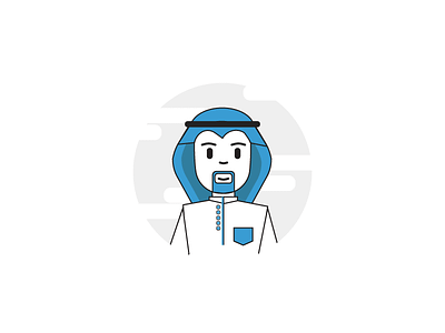 character arab 01 .aep after animation design effects flat gif graphic motion ui ux web