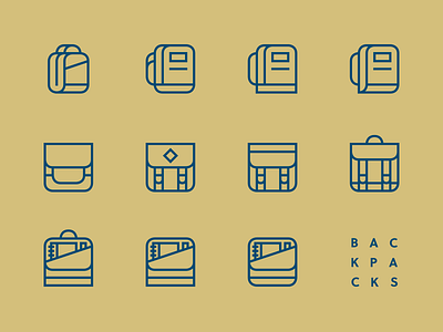 Backpack Icon Exploration