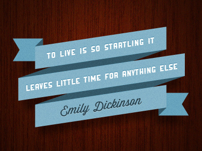 Russell's Smokehouse Quote emily quote ranger ribbon texture web web design wood