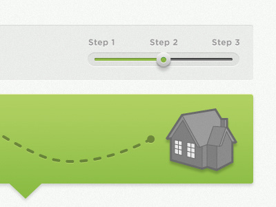 Activation green house icon noise process slider steps texture tooltip ui vector web wizard