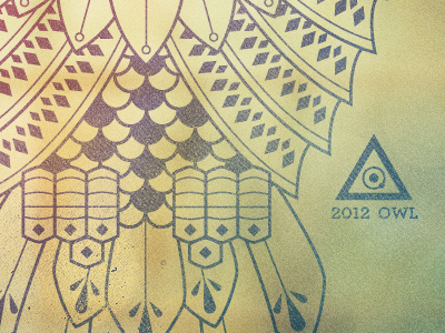 Owl iPhone Wallpaper blur branding grunge illustration iphone noise owl retina tattoo vector wallpaper