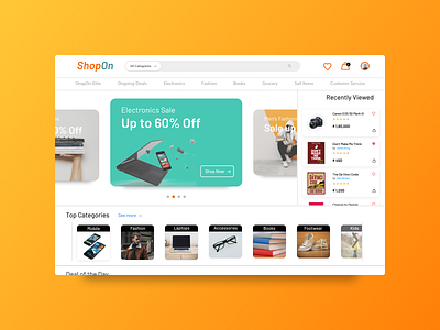 Online Shopping - UI #013