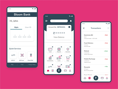 Banking App - UI #016