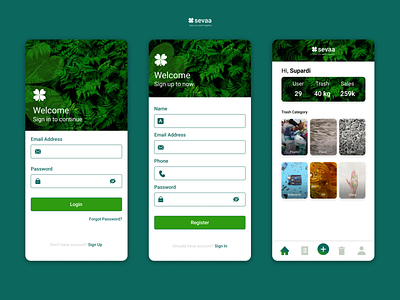 Trash App by Bagus on Dribbble