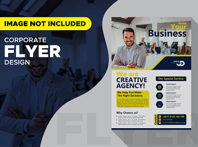 Corporate Flyer annual report booklet design brand identity branding design brochure design brochure template company profile corporate flyer flyer flyer design flyer template leaflet leaflet design menu card menu design