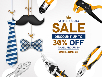 FATHERS DAY SALE banner design branding campaign design design graphic design photoshop