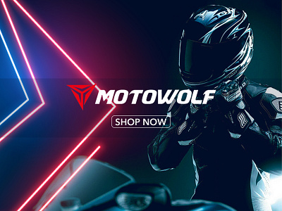 MOTOWOLF BRANDING banner design branding campaign design design graphic design photoshop