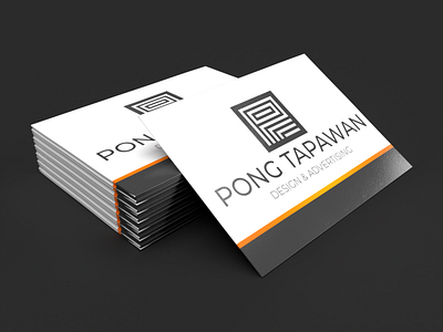 CALLING CARD STACK MOCK-UP