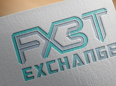 FXBT Crypto Logo design flat illustration illustrator logo logo design logodesign vector website