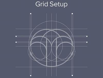 Grid Setup of Palm Cost Orthodontic logo coast goldenratio grid layout grid logo illustrator logo logodesign palm tree vector