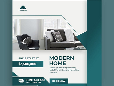 Home Sale Social media Post Design