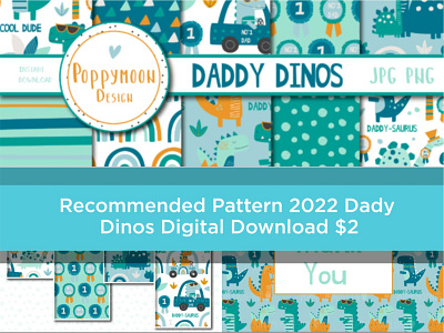 Recommended Pattern 2022 Daddy Dinos