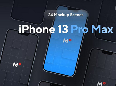 Free Download 24 Most Popular iPhone 13 Pro Max Mockups 3d animation branding graphic design logo motion graphics