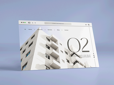 Architecture Landing Page adobe architecture design figma landing page web design website