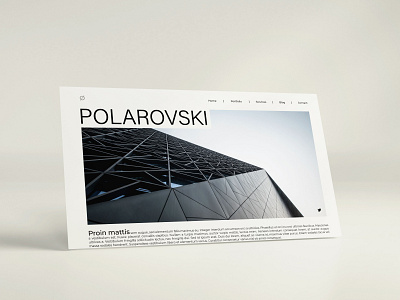 POLAROVSKI Architecture Landing Page