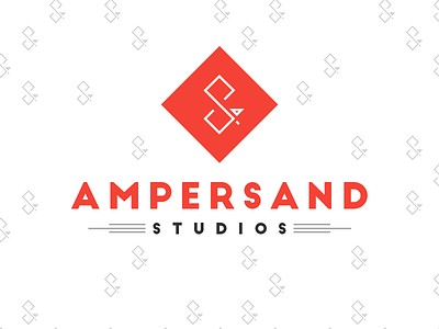 Ampersand - Full Logo Reveal ampersand branding design denver flat design hipster logo identity design logo design logo mark material design outline logo