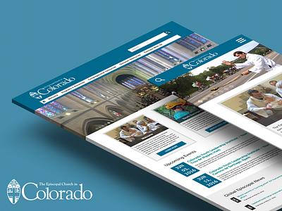Denver Church Website Design church colorado denver diocese episcopal mobile non profit religion responsive web design website design