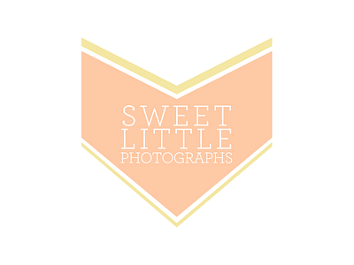 Sweet Little Photographs chevron logo type