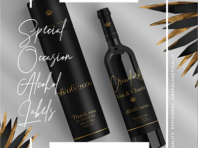 Special Occasion Alcohol Labels