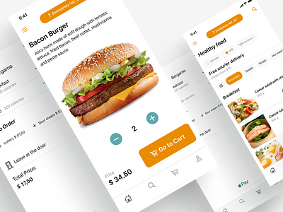 Food in your mobile app design food iphone iphone app iphone x iphonex mobile mobile ui restaurant restaurant app restaurant branding ux ui uxui