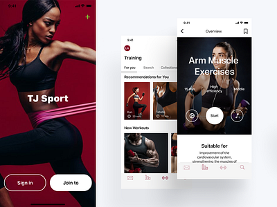 Sport Time app design food iphone iphone app iphone x mobile sport trainer ux ui uxui