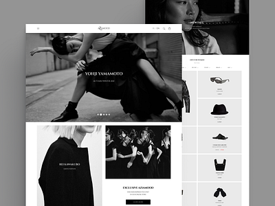 Online Shop landing page design landingpage shop story ui ux webdesign website website design