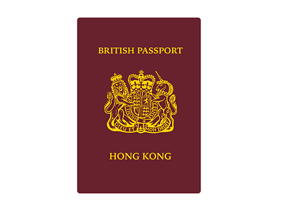 British Hong Kong Passport 1990 british hongkong passport