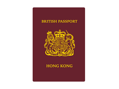 British Hong Kong Passport 1990