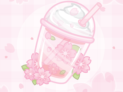 🌸 Cherry blossom soda float 🌸