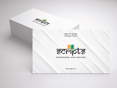 Business Card Design - Scripts Professional Data Services