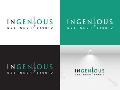 Logo Design - Ingenious Designer Studio branding creative creative design design designer graphic design illustration logo logo design marketing typography vector