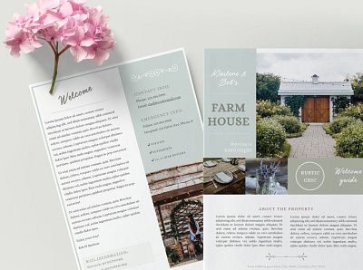 Airbnb Welcome Book Template – Word app app design design design app illustration web website website concept