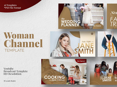 Woman Channel Youtube Broadcast app app design design design app illustration web website website concept