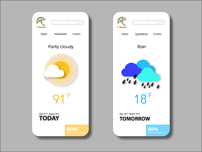 UI DESIGN creative dribbble graphicdesign illustraion ui ui design uiuxdesign weather app