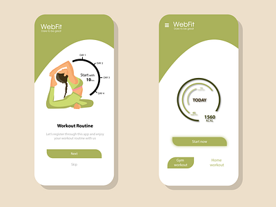 FITNESS APP UI DESIGN appui creative dribbble fitness app follow graphicdesign illustration invite ui ui design uiux uiuxdesign