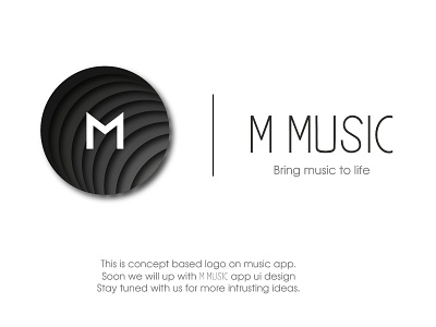 Logo design dribbble follow graphicdesign illustration invite logo logo design music app music logo ui uiux