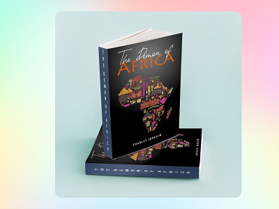 The Demon of Africa adobe photoshop africa book book cover design book covers cover design design illustrator mockup photoshop