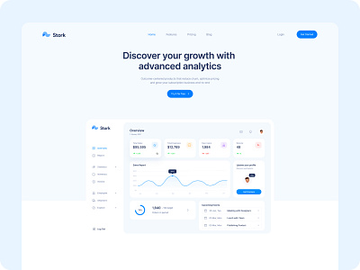 SaaS: Landing Page