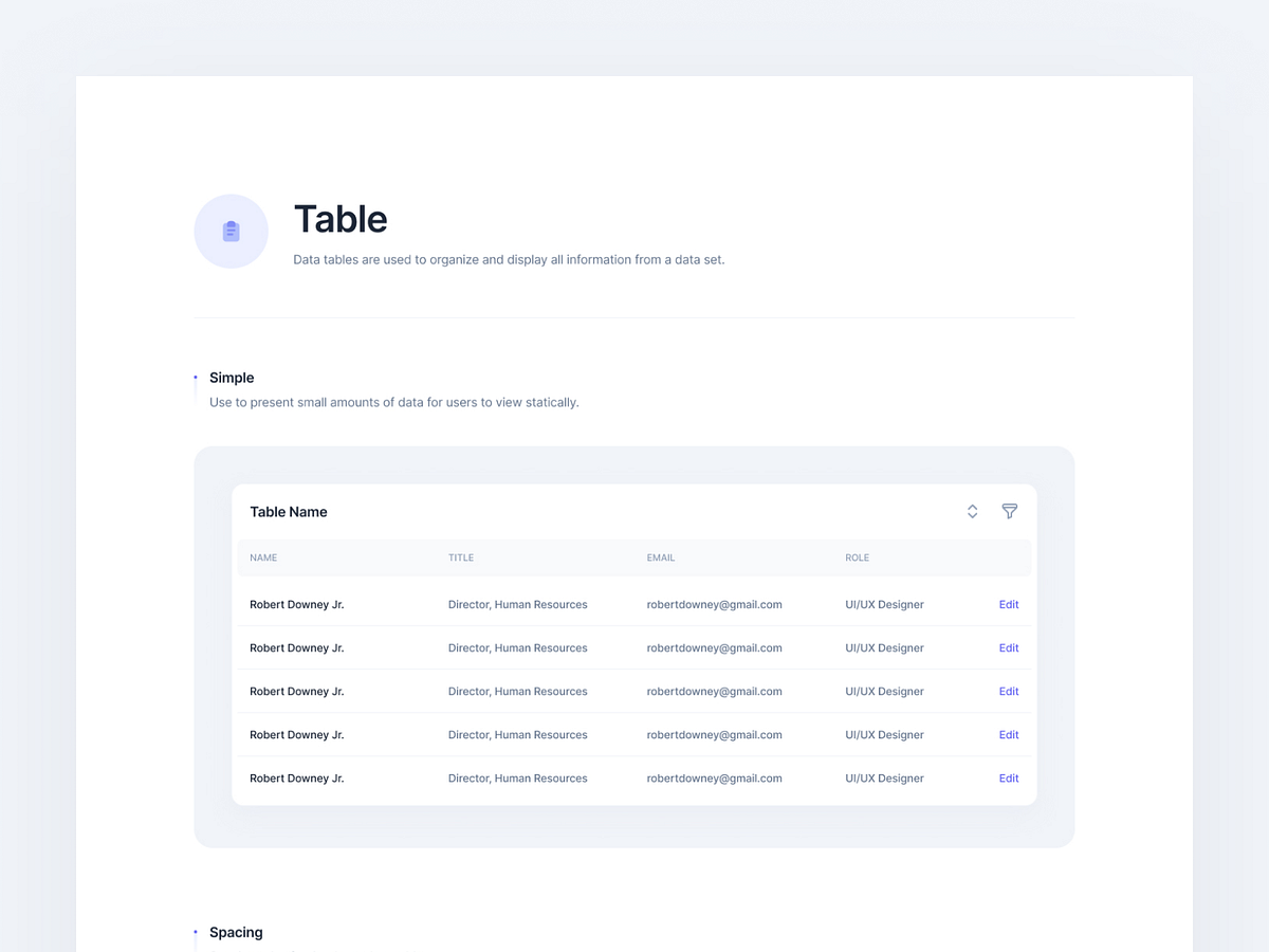 Datatable designs, themes, templates and downloadable graphic elements ...