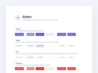 Stellar Design System: Buttons