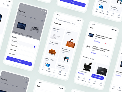 Cervo ✦ E-commerce App UI Kit