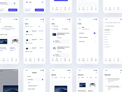 Cervo E-commerce App UI Kit by Eren on Dribbble