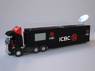 ICBC Truck branding design