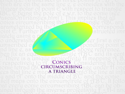 Conics Circumscribing A Triangle logo