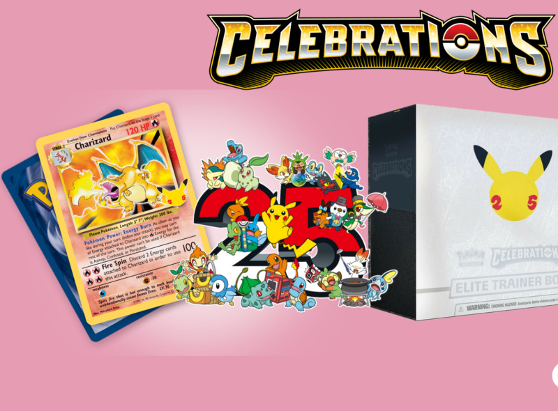 Pokemon 25th Anniversary Cards by Game X on Dribbble